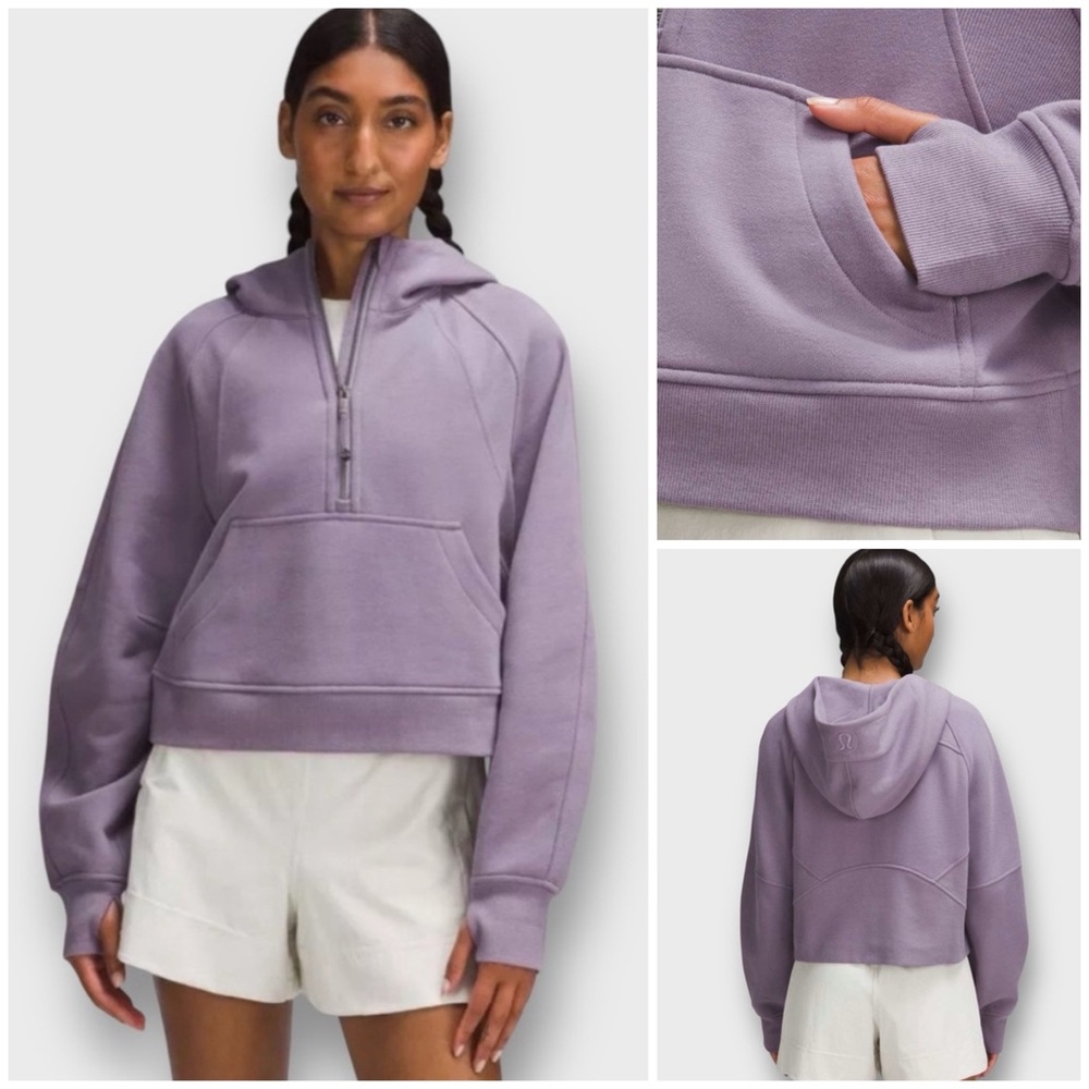 NWT Lululemon Scuba Oversized Half-Zip Hoodie